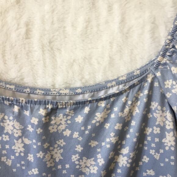 Altar'd State Blue Floral Short Sleeve Dress - Picture 9 of 9